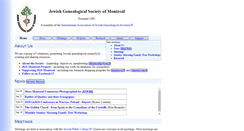 Desktop Screenshot of jgs-montreal.org