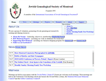 Tablet Screenshot of jgs-montreal.org